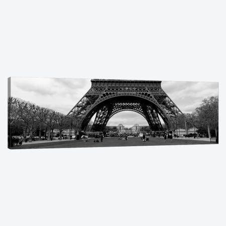 Low section view of a tower, Eiffel Tower, Paris, France Canvas Print #PIM1980} by Panoramic Images Canvas Artwork