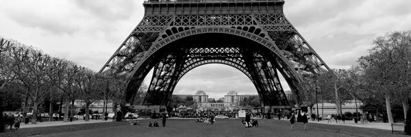 Towers: Low section view of a tower, Eiffel Tower, Paris, France by Panoramic Images
