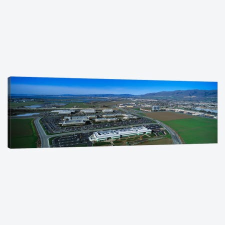 Aerial View, Silicon Valley Business Campus, San Jose, California, USA Canvas Print #PIM1987} by Panoramic Images Canvas Print