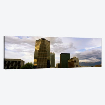 Buildings in a city with mountains in the background, Tucson, Arizona, USA Canvas Print #PIM1989} by Panoramic Images Canvas Wall Art