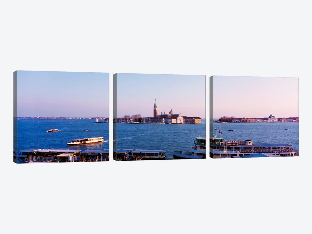 San Giorgio Maggiore Venice Italy by Panoramic Images 3-piece Canvas Wall Art