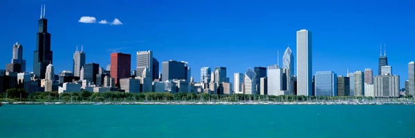 Illinois: Skyline Chicago IL USA by Panoramic Images