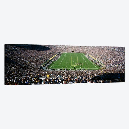 Aerial view of a football stadium, Notre Dame Stadium, Notre Dame, Indiana, USA Canvas Print #PIM2003} by Panoramic Images Art Print