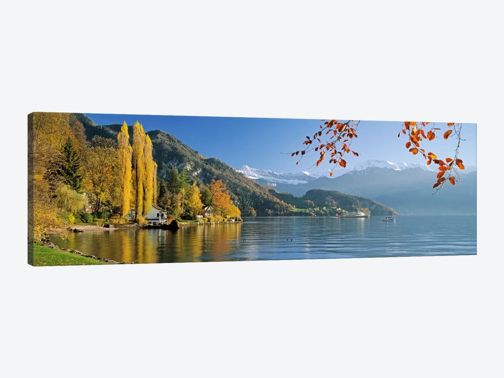 Vierwaldstattersee (Lake Lucerne), Vitznau, Lucerne, Switzerland by Panoramic Images 1-piece Canvas Wall Art