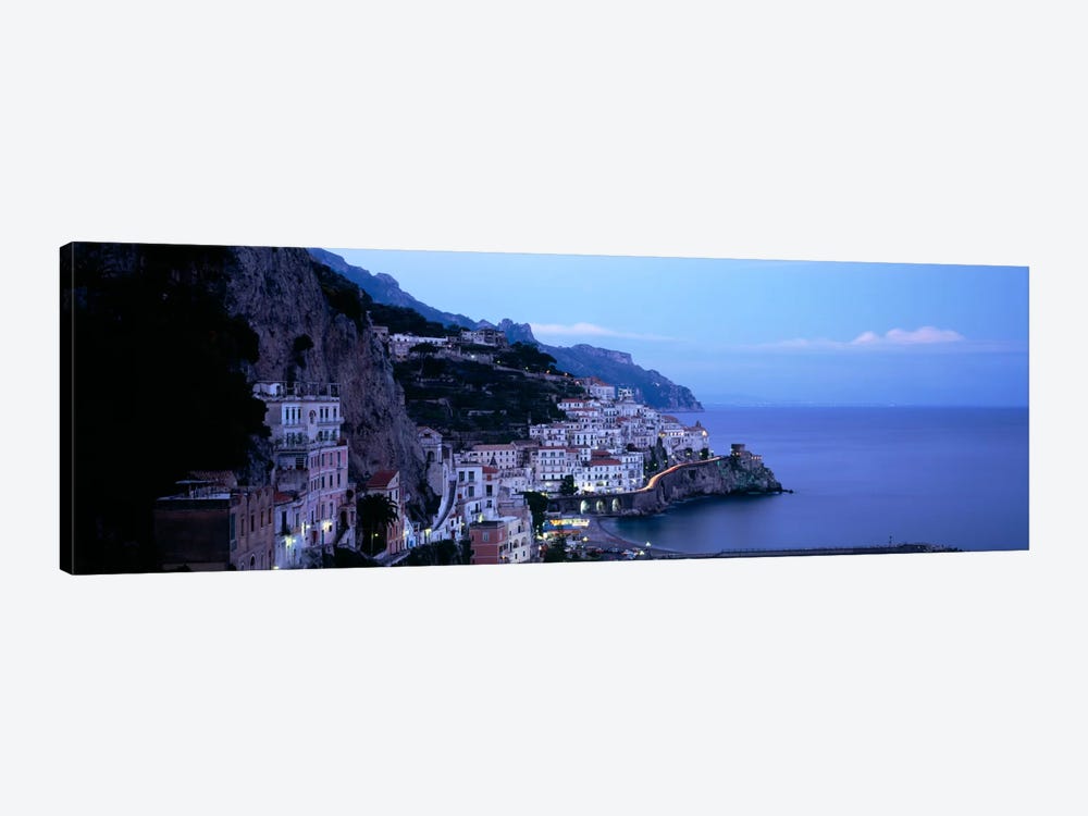 High-Angle View Of Amalfi, Amalfi Coast, Salerno, Campania, Italy by Panoramic Images 1-piece Canvas Print