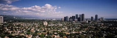High angle view of a cityscapeCentury city, Los Angeles, California, USA by Panoramic Images canvas print