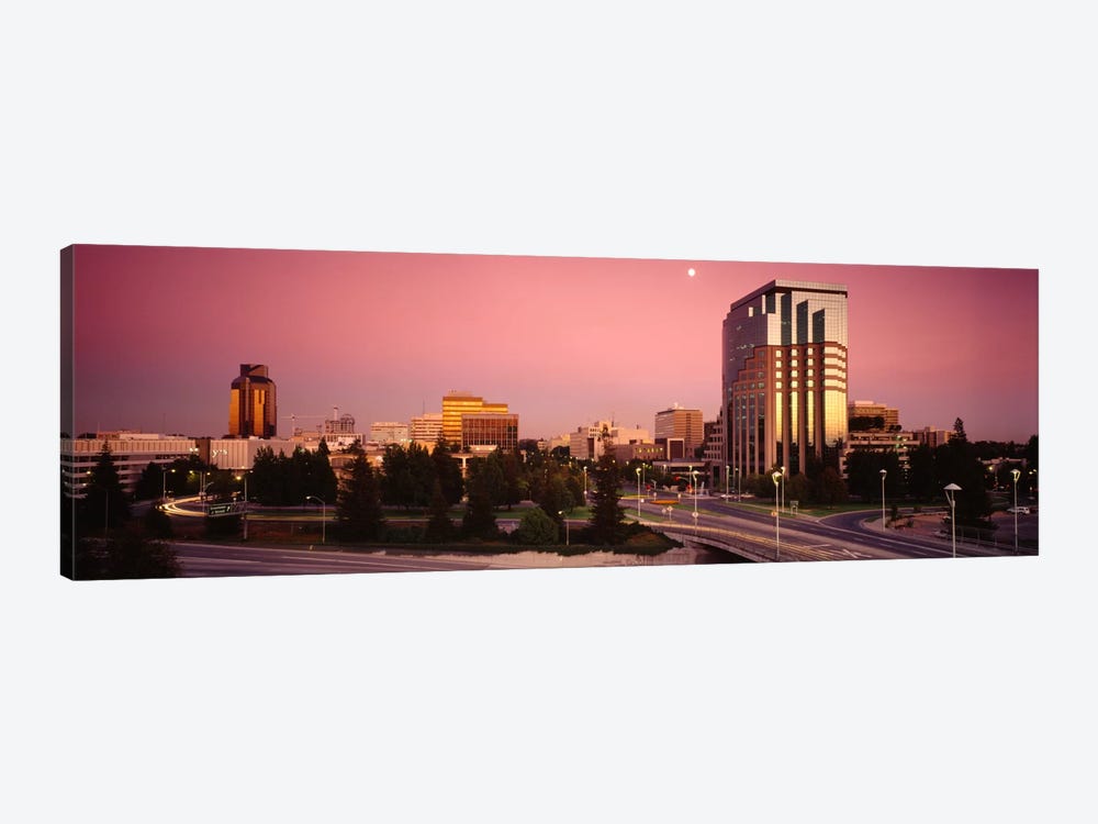 Buildings in a citySacramento, California, USA by Panoramic Images 1-piece Canvas Art Print