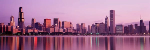 Chicago Skylines: City on The waterfront, Chicago, Illinois, USA by Panoramic Images