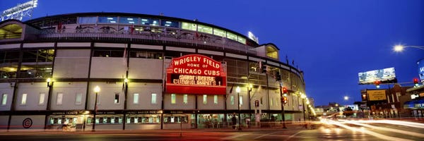 Chicago Cubs: USA, Illinois, Chicago, Cubs, baseball #3 by Panoramic Images