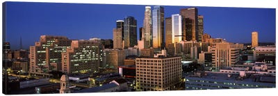Los Angeles CA USA #2 Canvas Art Print - Los Angeles Skylines