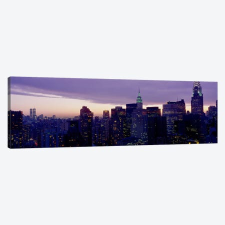 Skyline, Manhattan, New York City, New York, USA Canvas Print #PIM2062} by Panoramic Images Canvas Art Print