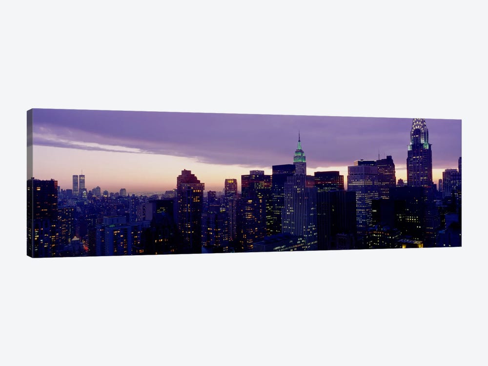 Skyline, Manhattan, New York City, New York, USA by Panoramic Images 1-piece Canvas Art