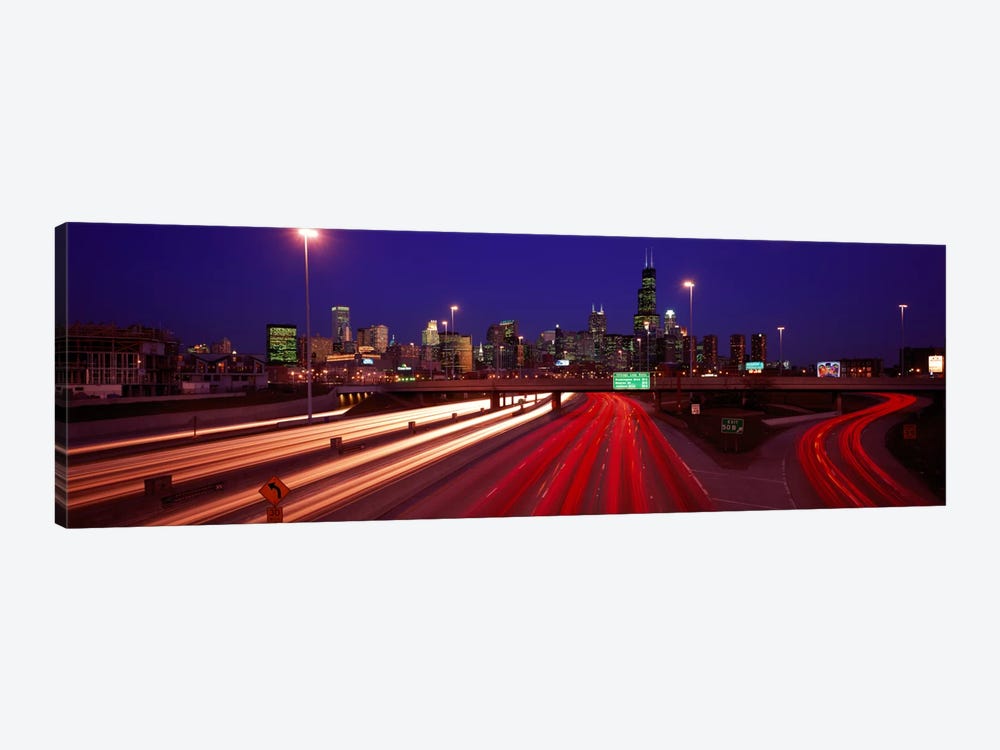 Kennedy Expressway Chicago IL USA by Panoramic Images 1-piece Canvas Art Print