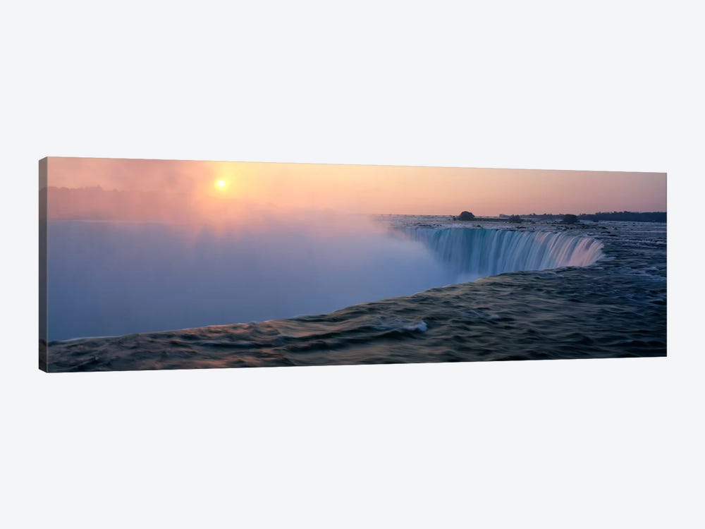 Sunrise Horseshoe Falls Niagara Falls NY USA by Panoramic Images 1-piece Art Print