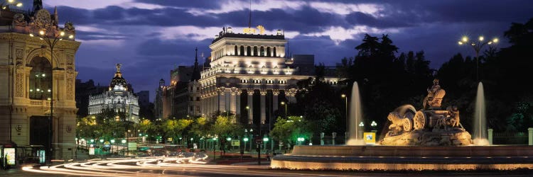 Western View From Plaza de Cibales, Madrid, Spain