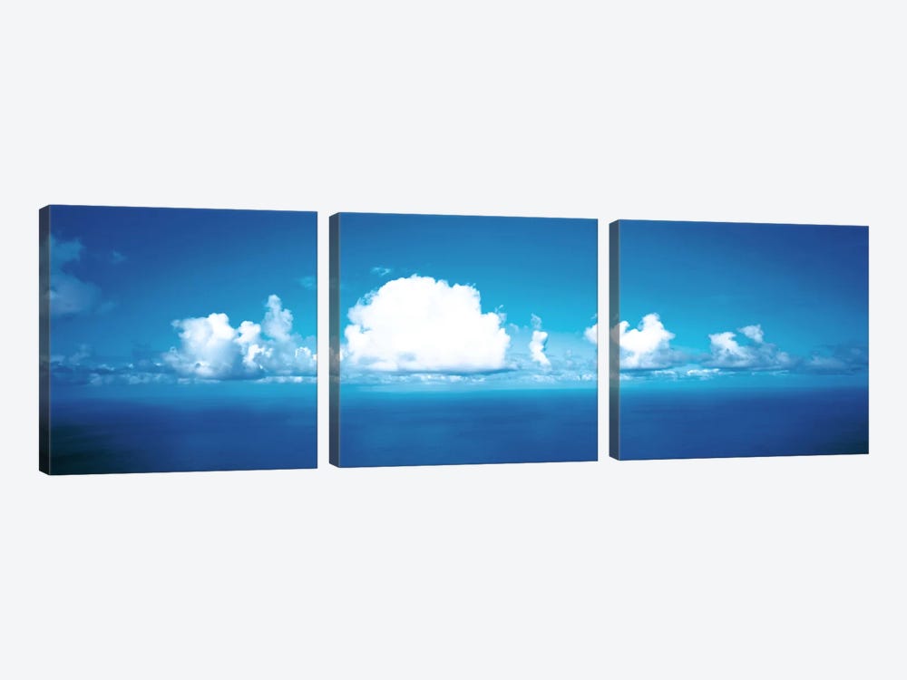 Clouds Over Water by Panoramic Images 3-piece Canvas Art Print