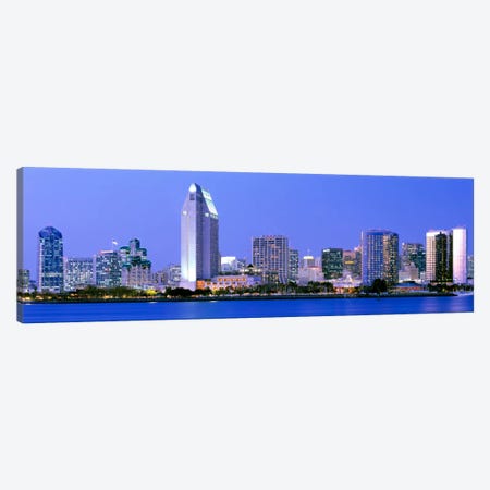 Skyline, San Diego, California, USA Canvas Print #PIM2072} by Panoramic Images Canvas Art
