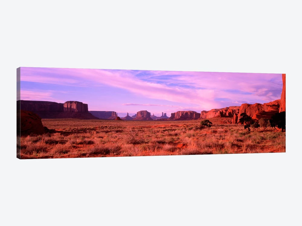 Distant View, Monument Valley, Navajo Nation, USA by Panoramic Images 1-piece Canvas Wall Art