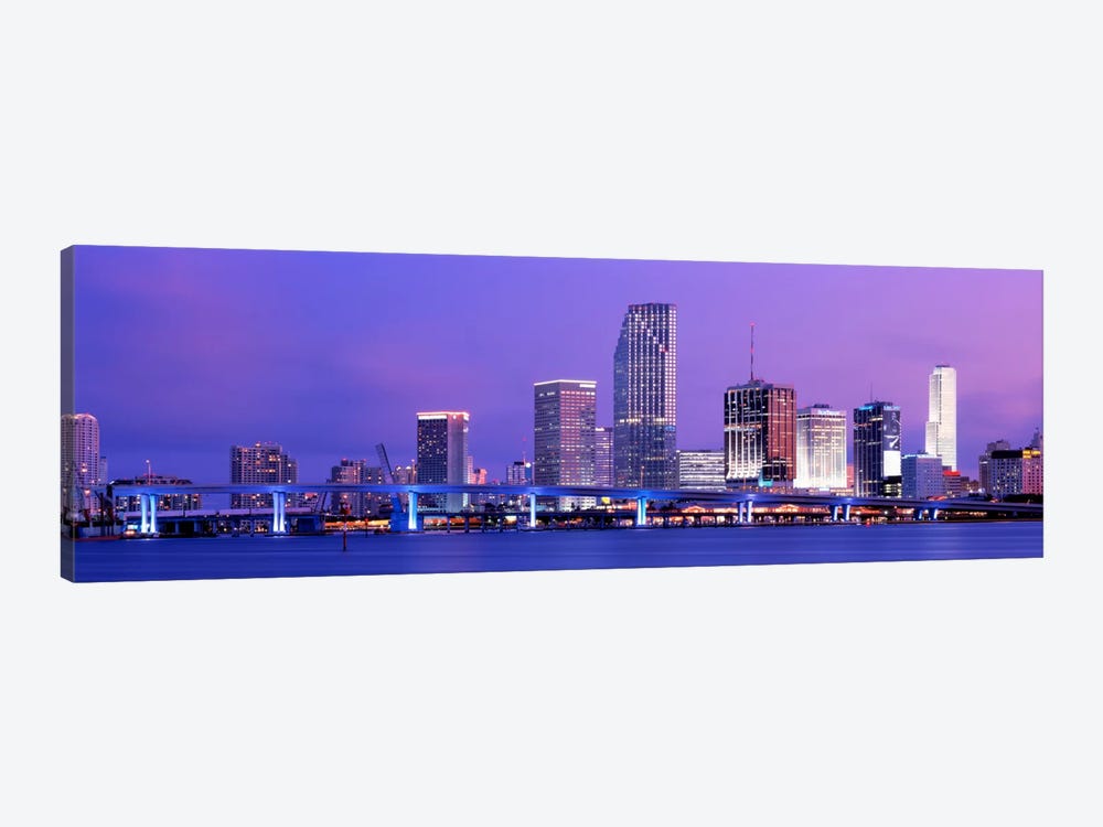 Miami FL by Panoramic Images 1-piece Canvas Print