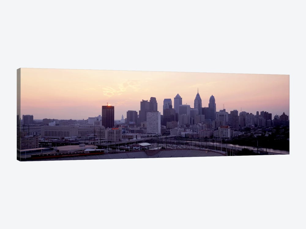 Sunrise Philadelphia PA USA by Panoramic Images 1-piece Art Print