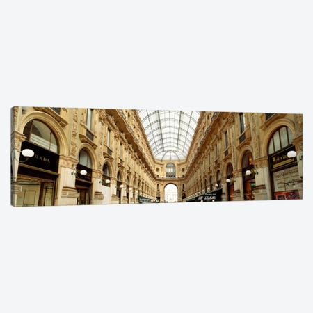 Galleria Vittorio Emanuele II, Milan, Italy Canvas Print #PIM2088} by Panoramic Images Canvas Art Print