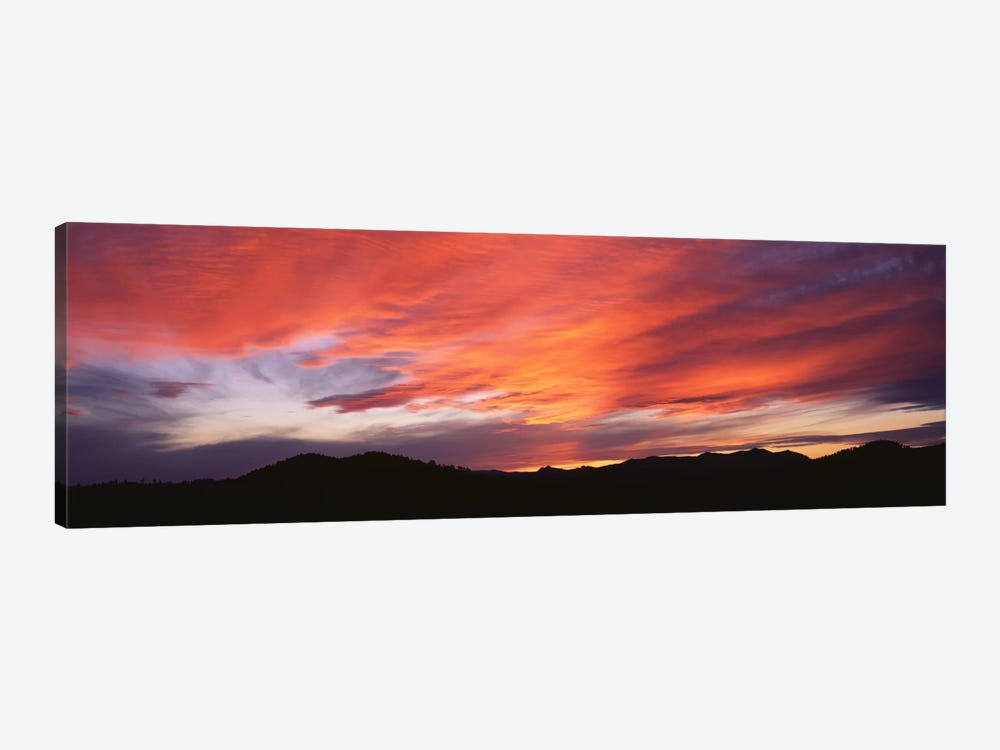 Sunset over Black Hills National Forest Custer Park State Park SD USA 1-piece Canvas Artwork