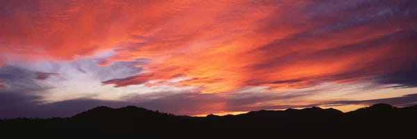 Cloudy Sunsets: Sunset over Black Hills National Forest Custer Park State Park SD USA by Panoramic Images