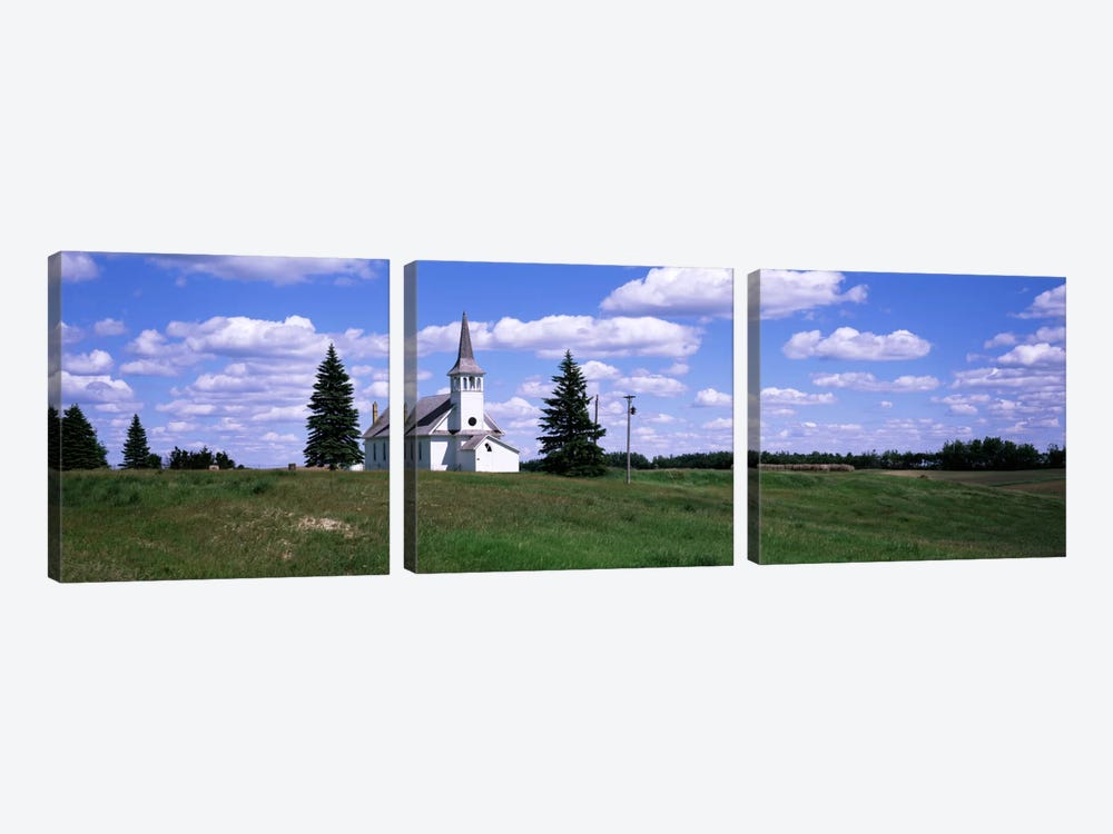 USA, South Dakota, Church by Panoramic Images 3-piece Canvas Art