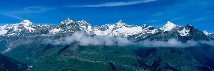 Aerial View, Swiss Alps, Switzerland