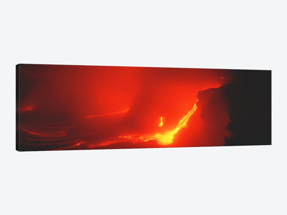 Kilauea Volcano Hawaii HI USA by Panoramic Images 1-piece Canvas Art