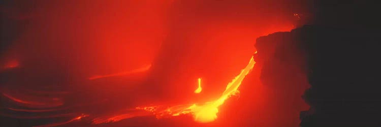 Kilauea Volcano Hawaii HI USA by Panoramic Images wall art