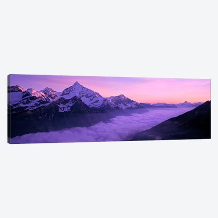 Cloud Cover I, Swiss Alps, Switzerland Canvas Print #PIM2110} by Panoramic Images Canvas Print