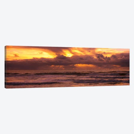 Clouds over the oceanPacific Ocean, California, USA Canvas Print #PIM2131} by Panoramic Images Canvas Art Print