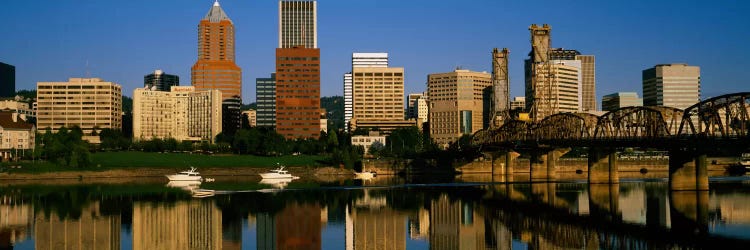 Buildings at the waterfront, Portland, Oregon, USA
