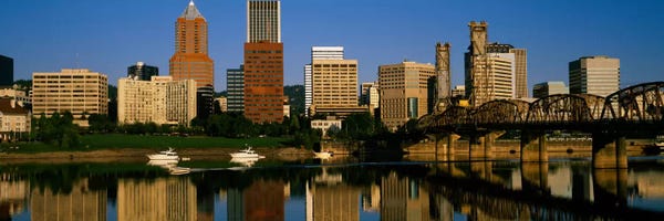 Buildings At The Waterfront Portland Oregon USA Ver. II