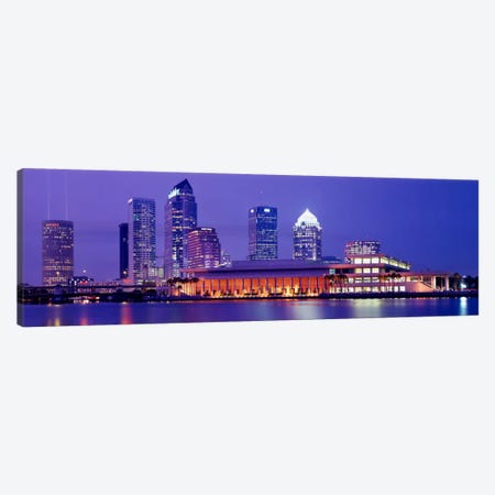 Building at the waterfront, Tampa, Florida, USA Canvas Print #PIM2142} by Panoramic Images Canvas Art