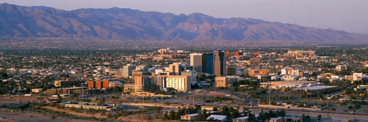 High angle view of a cityscapeTucson, Arizona, USA