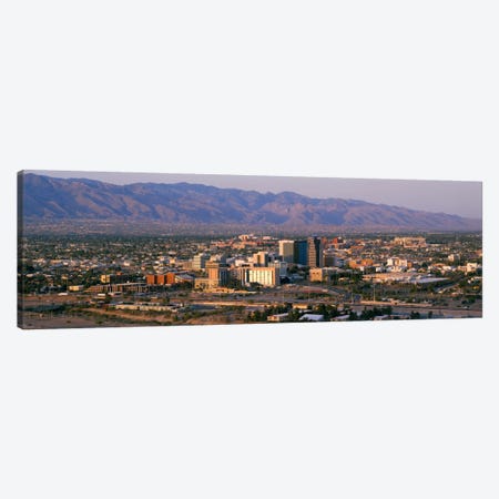 High angle view of a cityscapeTucson, Arizona, USA Canvas Print #PIM2143} by Panoramic Images Canvas Wall Art