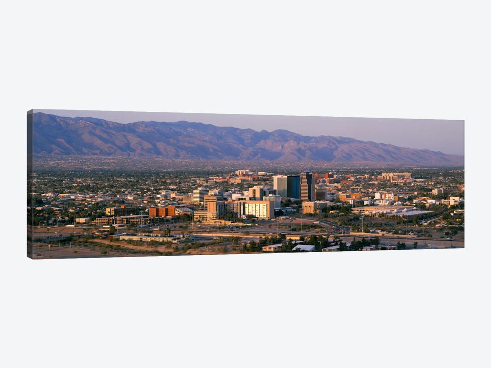 High angle view of a cityscapeTucson, Arizona, USA by Panoramic Images 1-piece Canvas Art