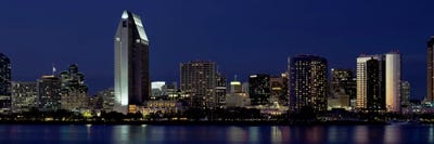 Skyscrapers in a citySan Diego, California, USA by Panoramic Images multi panel art
