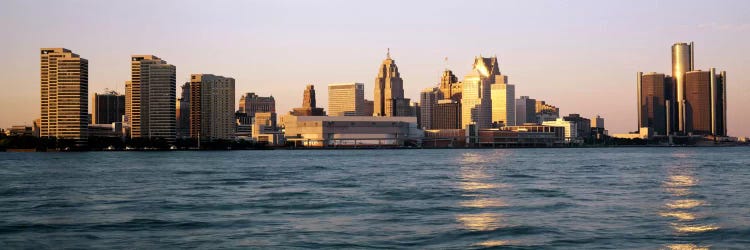 Skyline Detroit MI USA