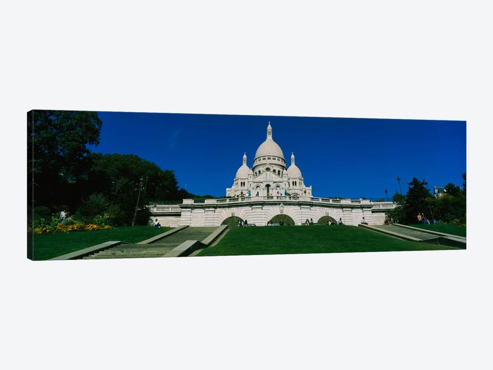 Facade of a basilica, Basilique Du Sacre Coeur, Paris, France by Panoramic Images 1-piece Canvas Artwork