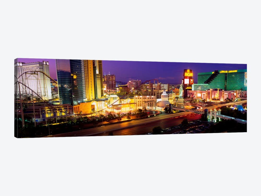 High angle view of a city, Las Vegas, Nevada, USA by Panoramic Images 1-piece Canvas Art