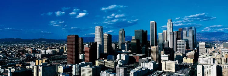 Skyline from TransAmerica Center Los Angeles CA USA