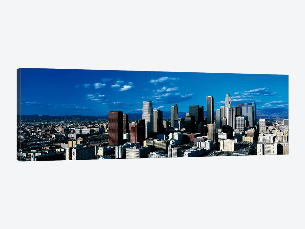 Skyline from TransAmerica Center Los Angeles CA USA by Panoramic Images 1-piece Canvas Art Print