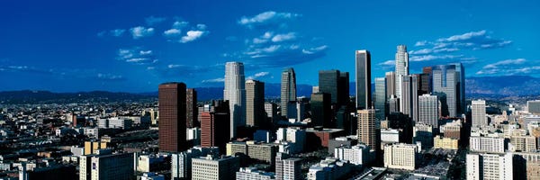Los Angeles: Skyline from TransAmerica Center Los Angeles CA USA by Panoramic Images