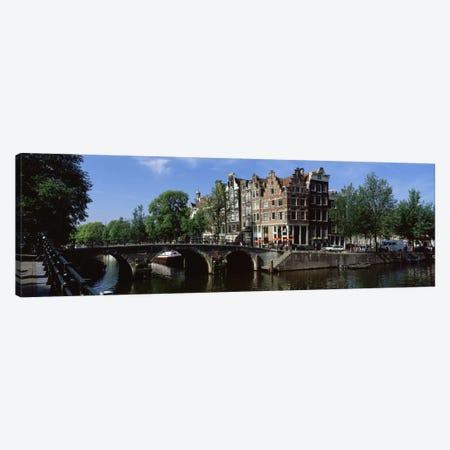 Lekkeresluis (Great Bridge), Jordaan, Amsterdam, Netherlands Canvas Print #PIM2205} by Panoramic Images Canvas Wall Art