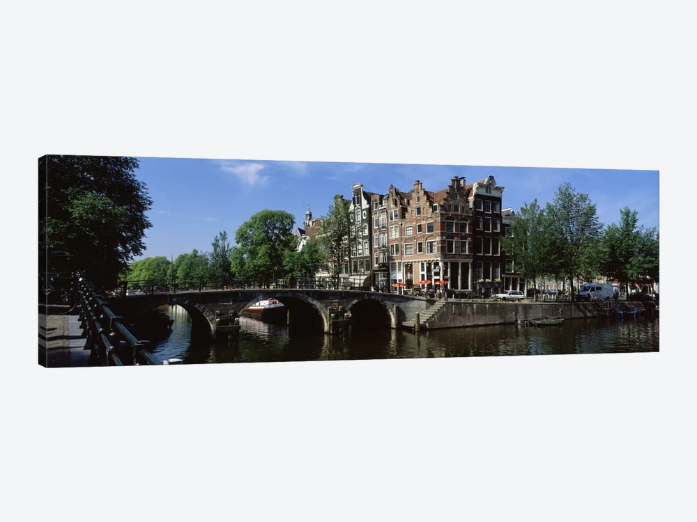 Lekkeresluis (Great Bridge), Jordaan, Amsterdam, Netherlands by Panoramic Images 1-piece Canvas Wall Art