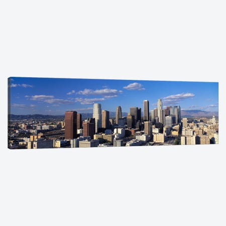 Daylight Skyline, Los Angeles, California, USA Canvas Print #PIM220} by Panoramic Images Canvas Artwork
