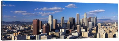 Daylight Skyline, Los Angeles, California, USA Canvas Art Print - Los Angeles Skylines